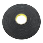 3M™ 021200-03308 Black 4516 Single-Coated 62 Mil Vinyl Foam Tape – 3:4″ x 36 Yard Roll