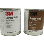 3M™ 021200-20902 Scotch-Weld™ 3549 BA Brown Urethane Adhesive – 946 mL (Quart) Kit