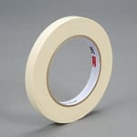3M™ 048011-53470 Tartan™ 200 Tan Masking Tape – 36 mm x 55 m Roll – 24:Case