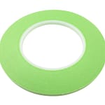 3M™ 051115-69109 Scotch® 401+ Green 6.6 Mil Performance Paper Masking Tape – 6 mm x 55 m Roll