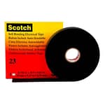 3M™ 054007-15025 Scotch® 23 Black 30 Mil Rubber Splicing Tape – 3:4″ x 30′ Roll