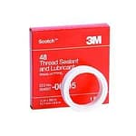 3M™ 054007-26275 Scotch® 547 White 3 Mil Pipe Thread Sealant Tape – 1:2″ x 36 Yard Roll