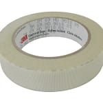 3M™ 054007-27494 Scotch® 69 White 7 Mil Glass Cloth Electrical Tape – 1″ x 36 Yard Roll