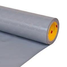 3M™ 8641 Dark Gray Perforated 41 Mil Polyurethane Protective Tape - 24" x 36 Yard Roll