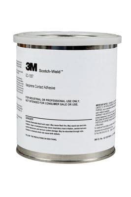 3M™ Scotch-Weld™ EC-1357 Light Yellow Neoprene High Performance Contact Adhesive - Gallon Can - 4/Pack