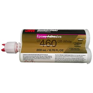 3M Scotch-Weld DP460 Off-White Epoxy Adhesive – 200 mL 6.7 oz DuoPak Cartridge
