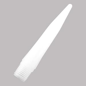 PPG® Semco® 220550 Model 440 Polyethylene 1/8" Orifice x 4" Long x 1/4" NPT Male Thread Standard Sealant Gun Nozzle