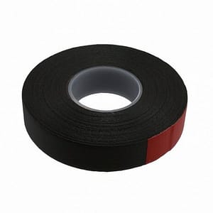TE Connectivity 605980-1 Black Silicone Cable Accessories Tape - 0.75" x 30' Roll