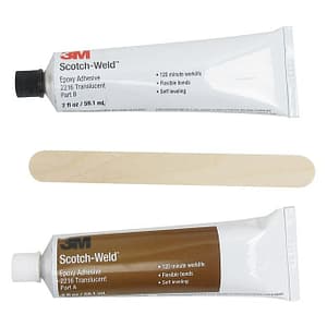 3M™ 021200-20851 Scotch-Weld™ 2216 B/A Translucent Epoxy Adhesive – 59.1 mL (2 oz) Tube Kit