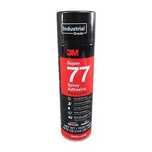 3M™ 021200-31210 Super 77™ Clear Multipurpose Spray Adhesive – 475 Gram (16.75 oz) Aerosol Can