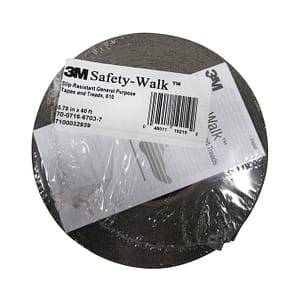 3M™ 048011-19219 Safety-Walk™ 610 Black Slip-Resistant General Purpose Tapes & Treads 3/4" x 60' Roll