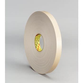 3M™ 021200-24317 Transparent 435 Vibration 17.5 Mil Skip Slit Liner Polyurethane Protective Tape - 4" x 36 Yard Roll
