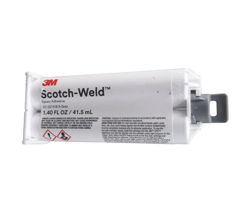 3M™ Scotch-Weld™ EC-2216 B/A Gray Epoxy Adhesive - 41.5 mL Cartridge