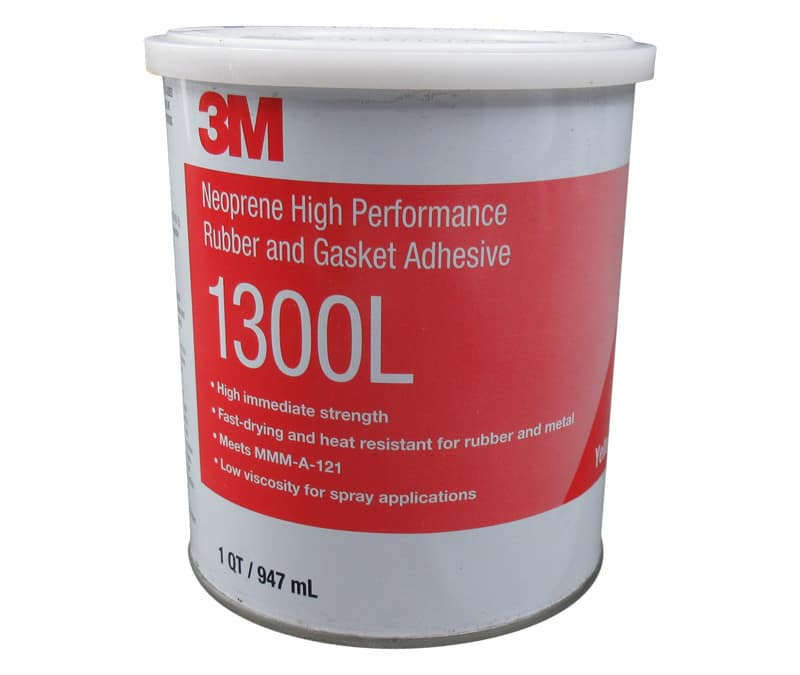 3M™ 021200-19927 Scotch-Weld™ 1300L Yellow Neoprene High Performance Rubber & Gasket Adhesive – Quart Can