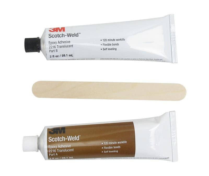 3M™ 021200-20851 Scotch-Weld™ 2216 B/A Translucent Epoxy Adhesive – 59.1 mL (2 oz) Tube Kit