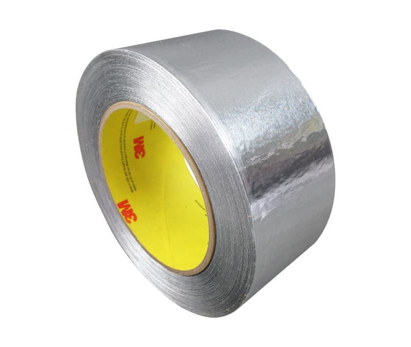 3M™ 051125-85311 Silver 425 Aluminum 4.6 Mil Foil Tape – 2″ x 60 Yard Roll